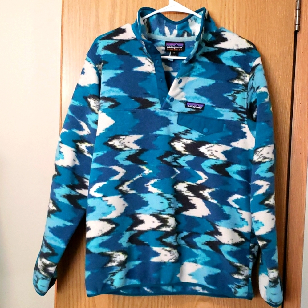 Pategonia pull over fleece